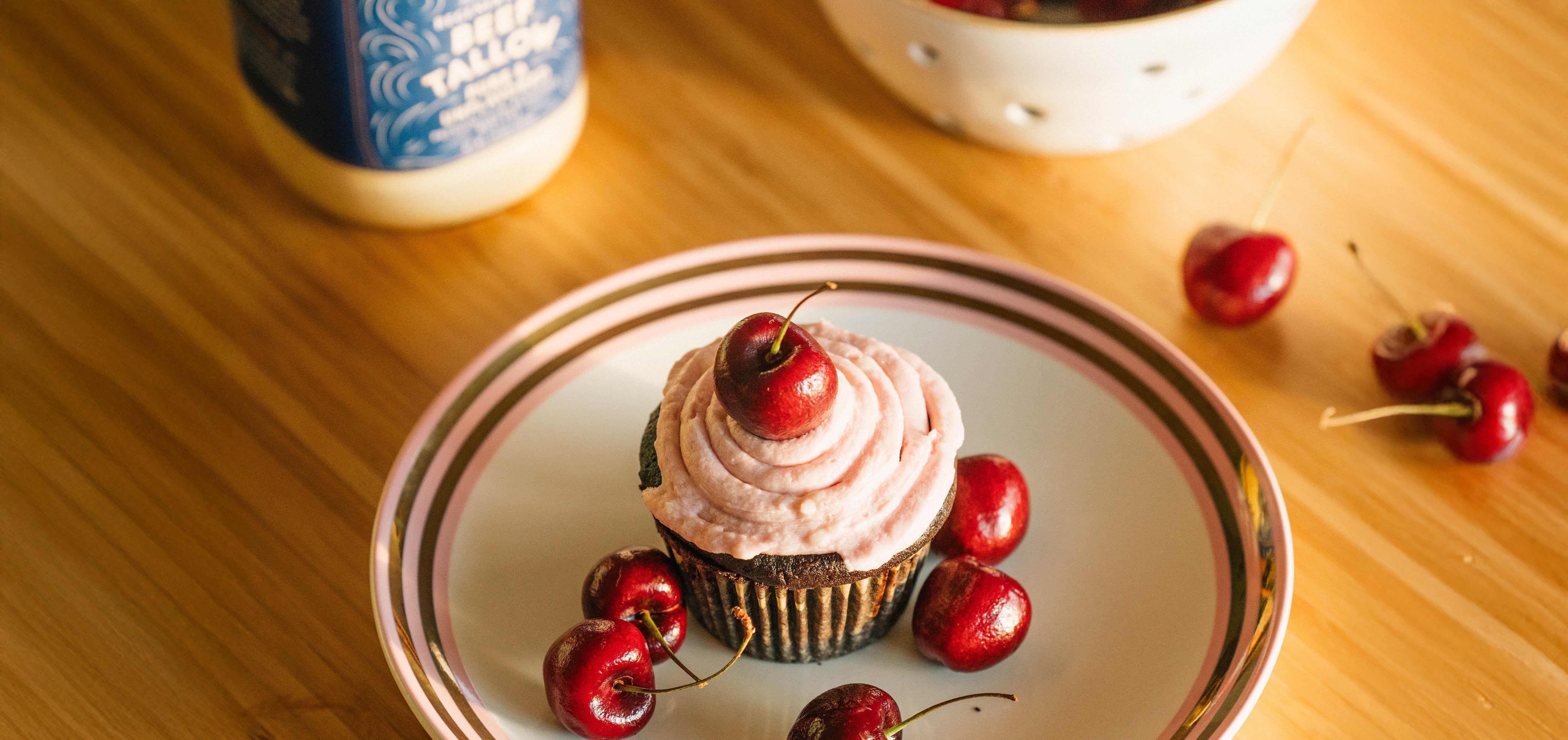 Chocolate Cherry Cupcakes