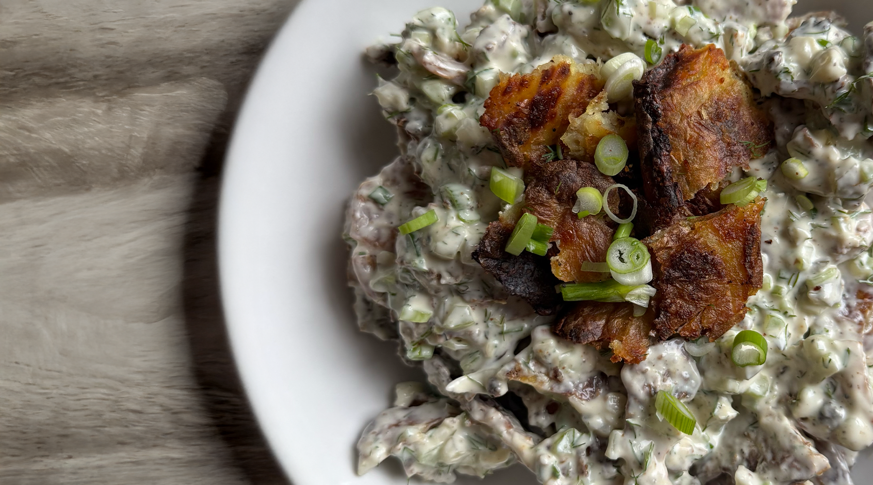 Crispy Potato Salad
