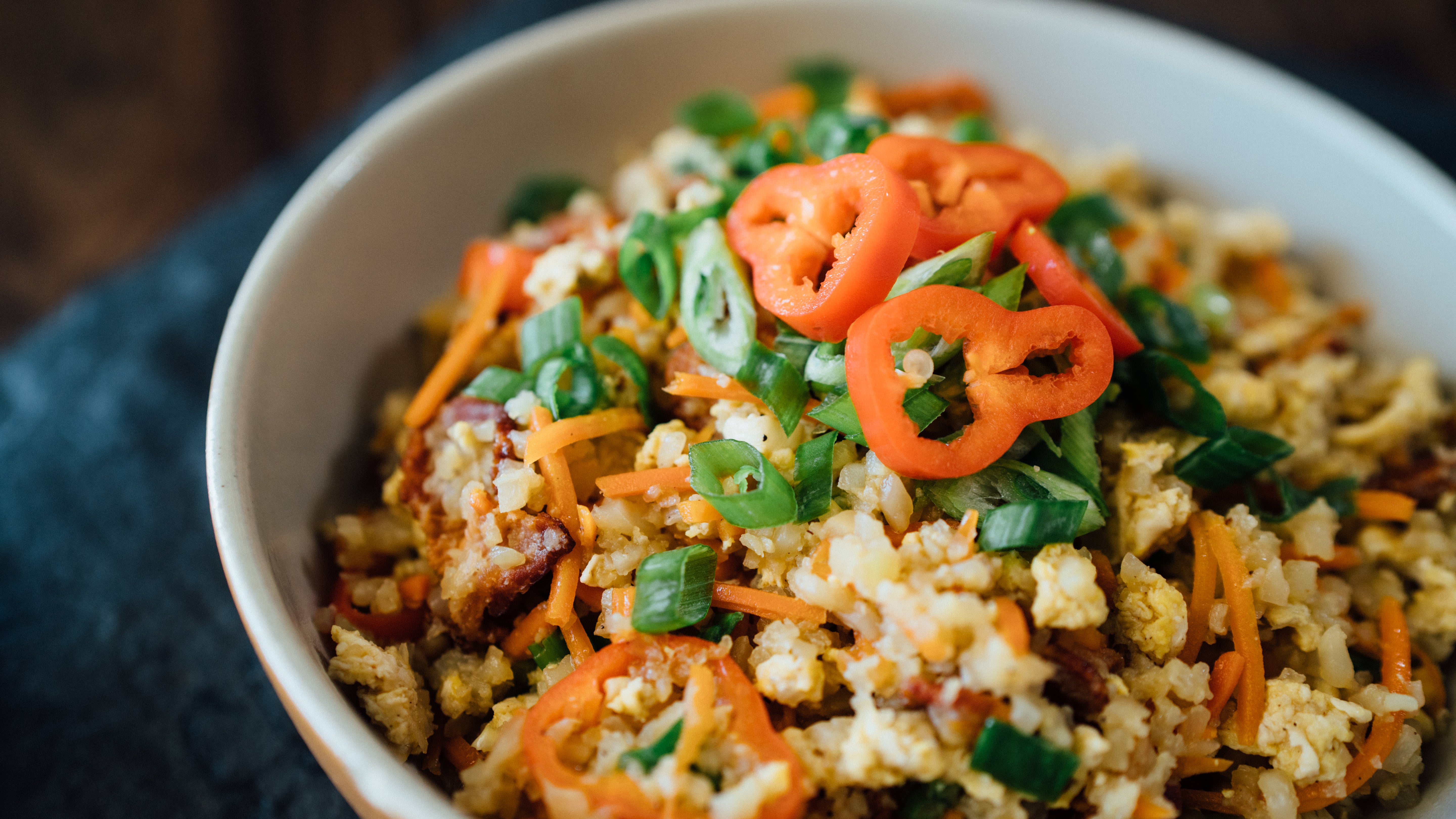 Healthy Fried Cauliflower Rice