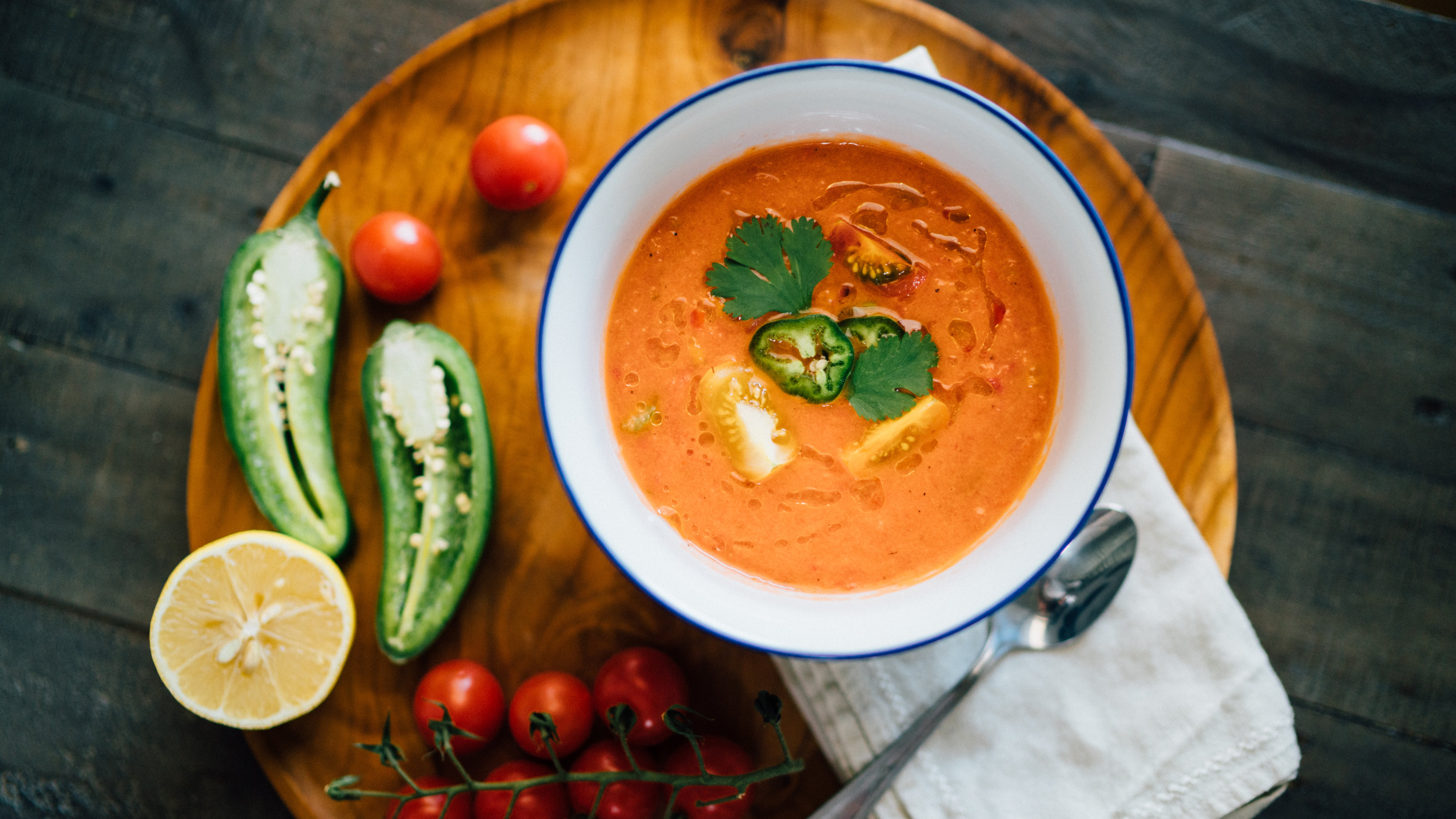 Bone Broth Gazpacho