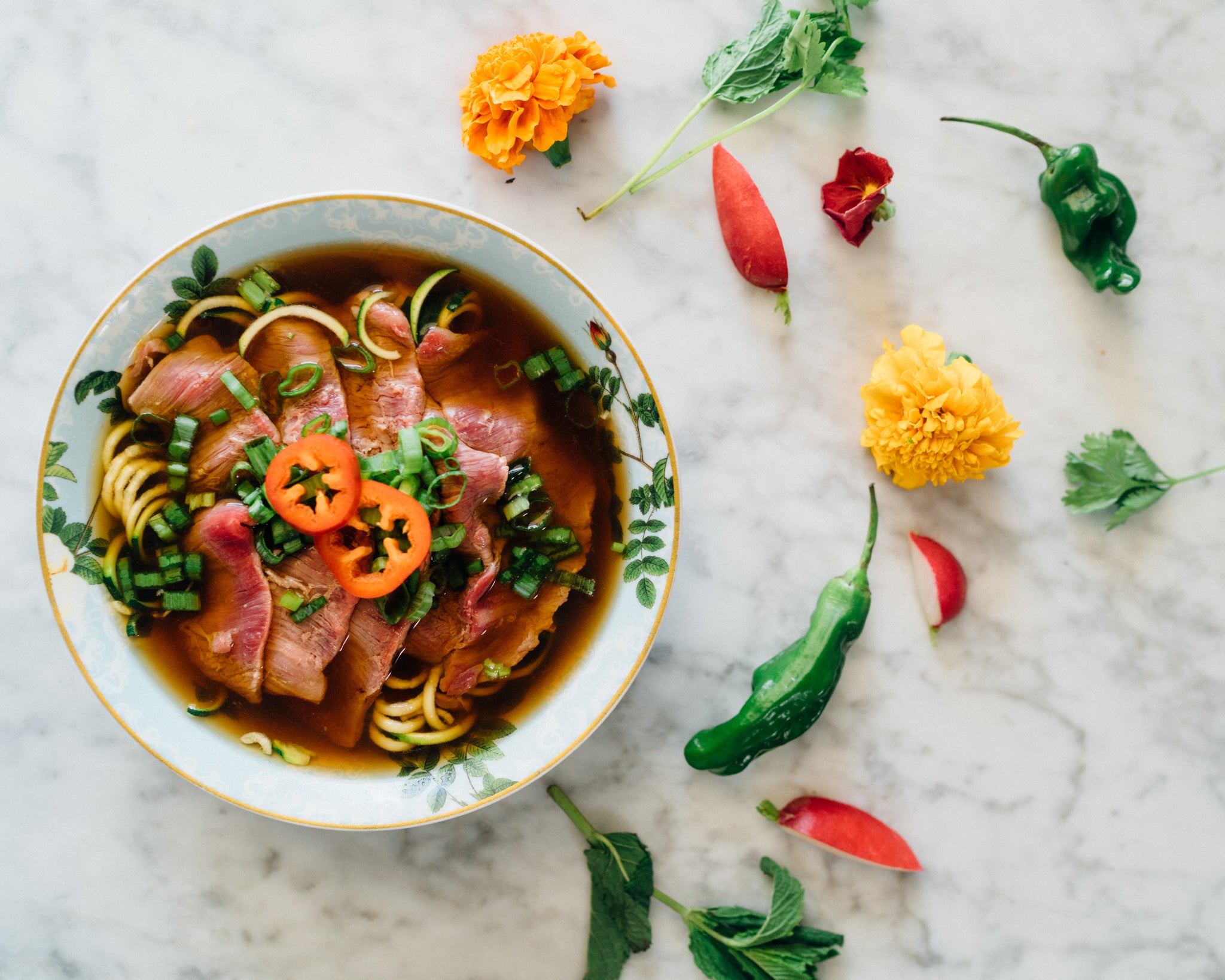 15 Minute Low Carb Pho