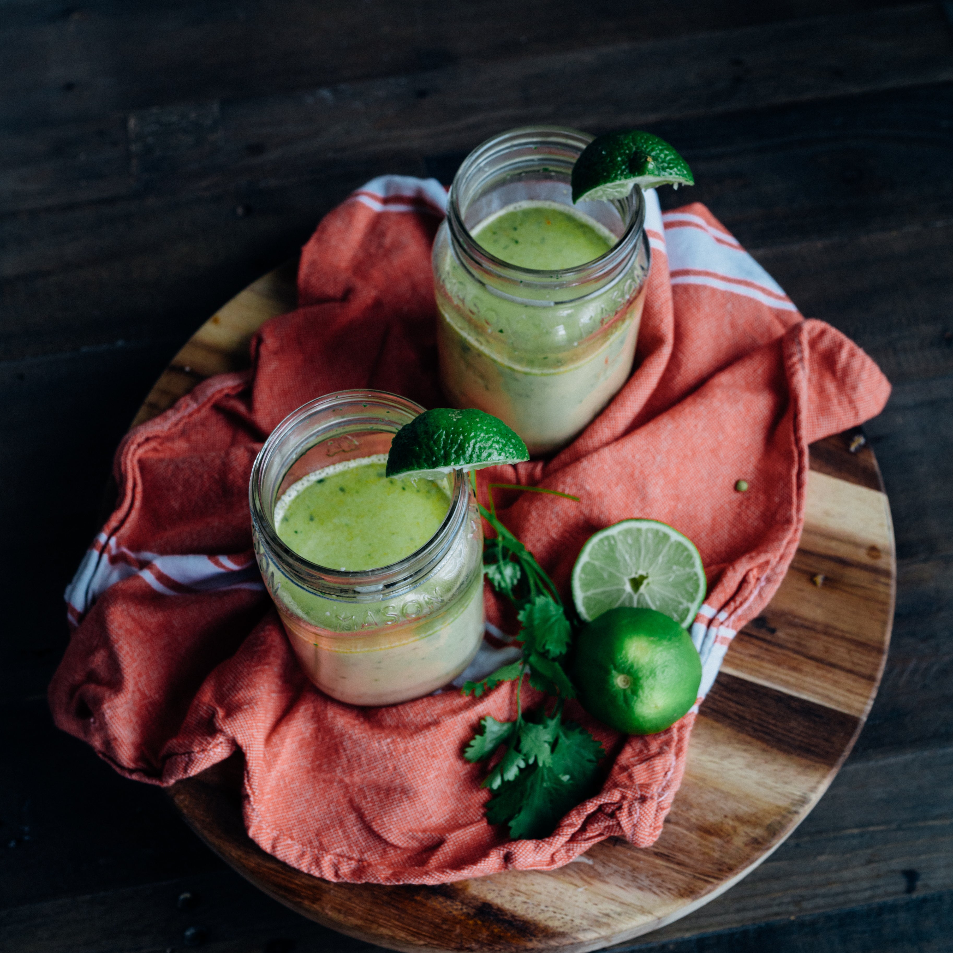 Paleo Coconut Lime Bone Broth Soup