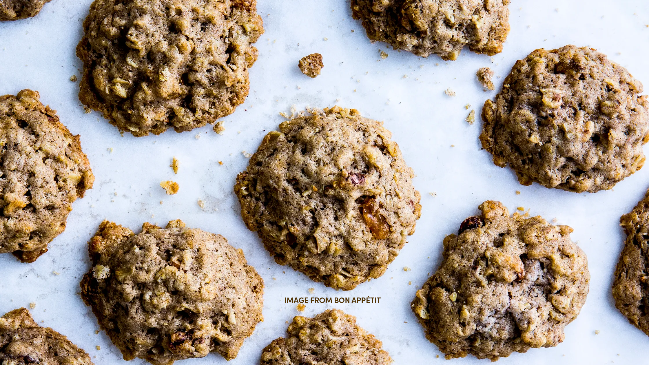 Oatmeal Raisin Lard Cookies