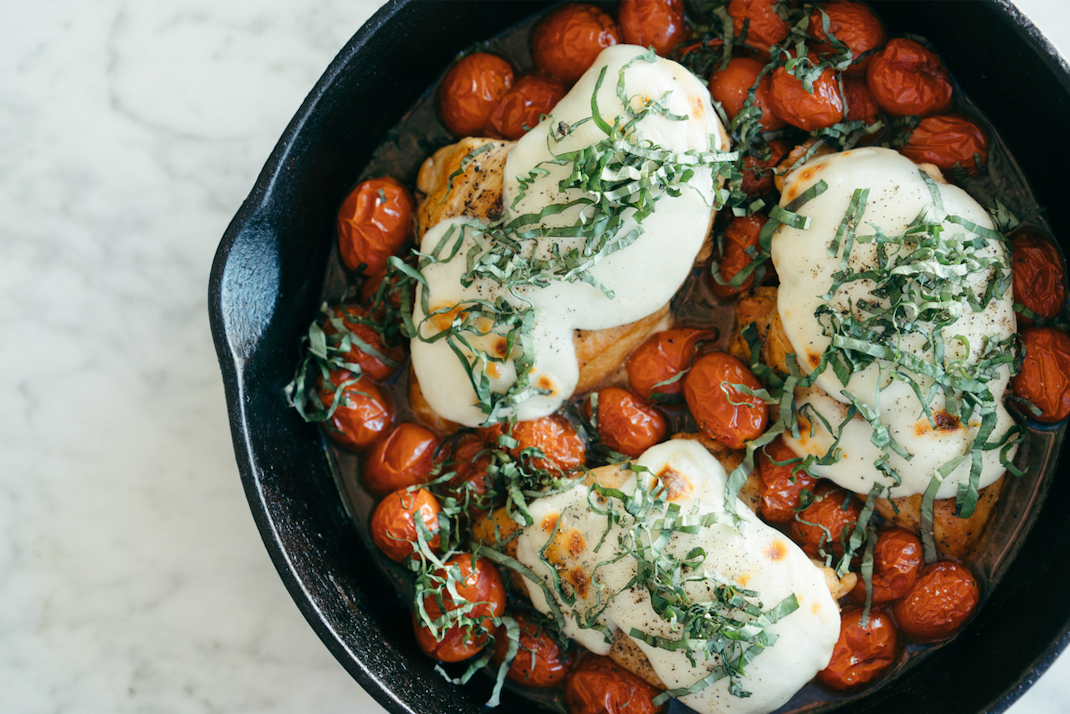 One Pan Caprese Chicken – FOND Bone Broth Tonics