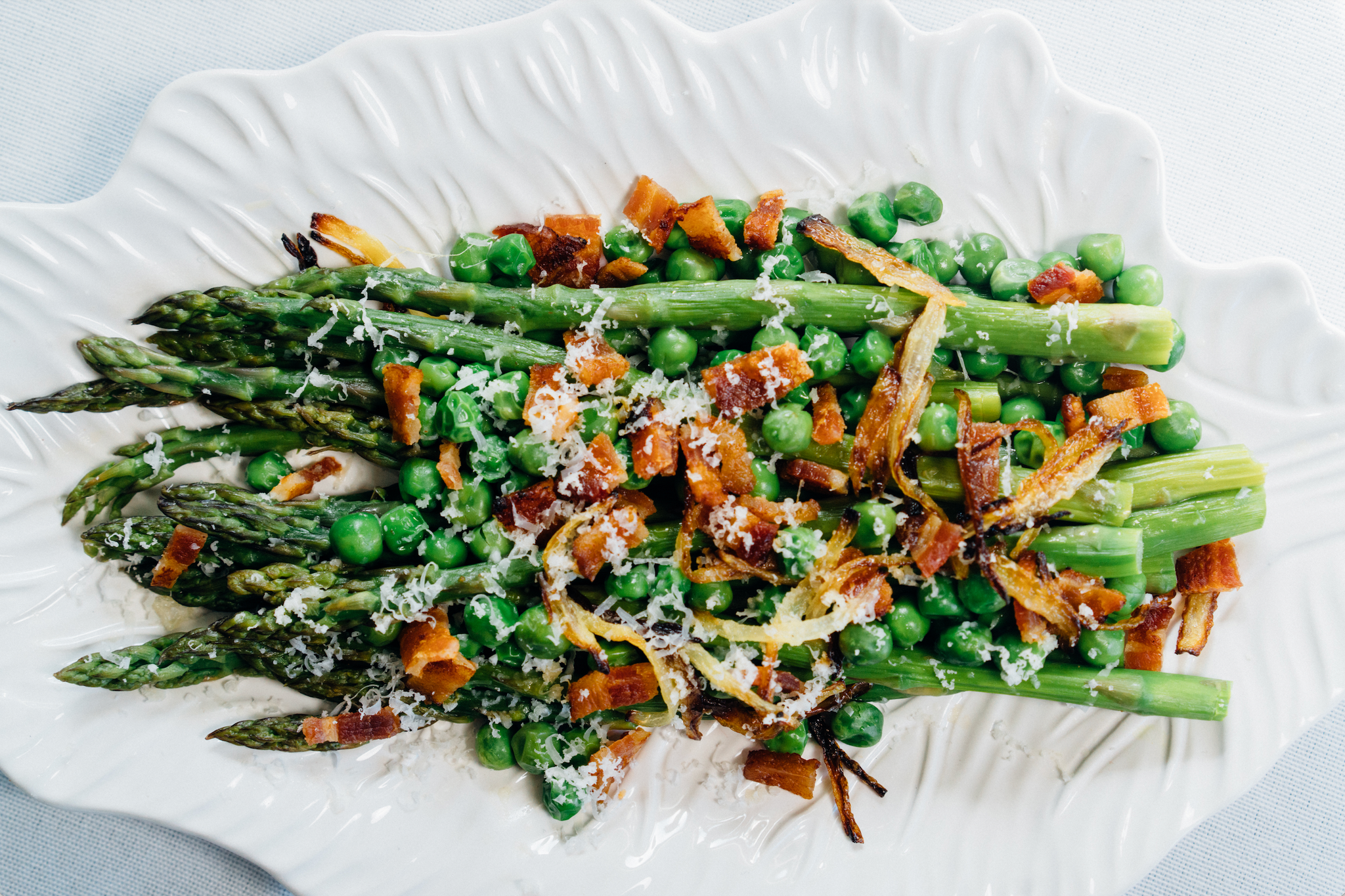 Showstopping Asparagus Braised in Bone Broth