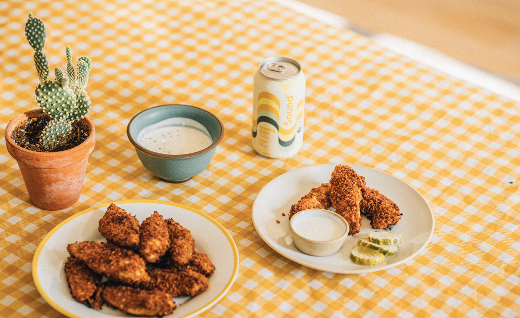 AIP Plantain Chicken Tenders with Bone Broth Ranch