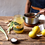 Regenerative Chicken Bone Broth - Lemon & Garlic (Spring Clean) - 4 Jars