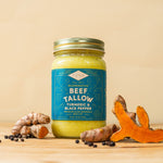 Regenerative Beef Tallow - Turmeric & Black Pepper - 4 Jars