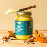 Regenerative Beef Tallow - Turmeric & Black Pepper - 4 Jars