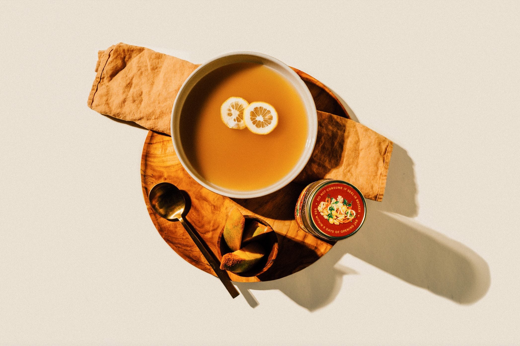 Regenerative Beef Bone Broth - Ginger & Cayenne (Ginger Cleanse) - 4 Jars